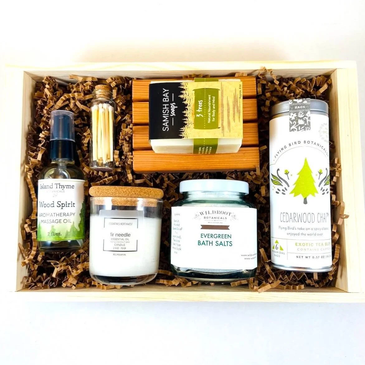 Forest Bathing Gift Basket | Pacific Northwest Gift Basket | Tree